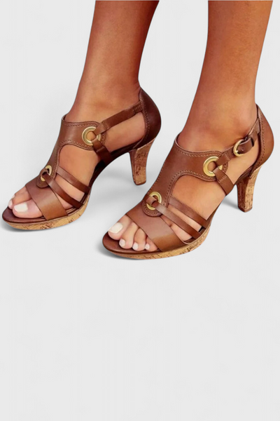 Gisèle - Sandalias de Tacón Elegantes y Cómodas