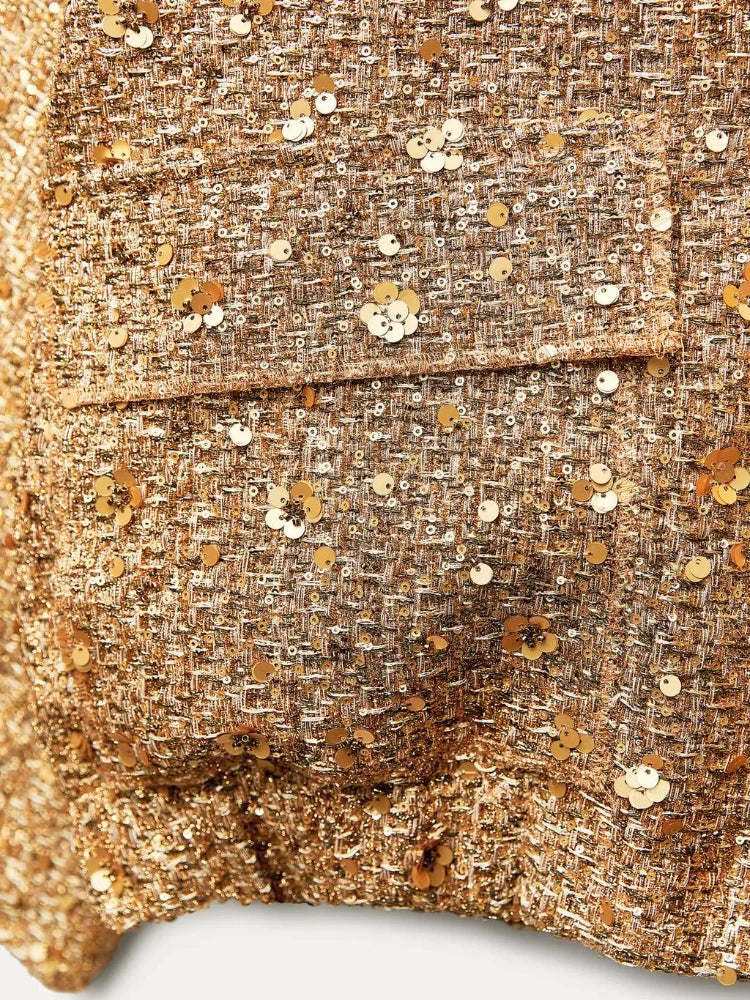 Alma - Chaqueta Bordada de Lentejuelas