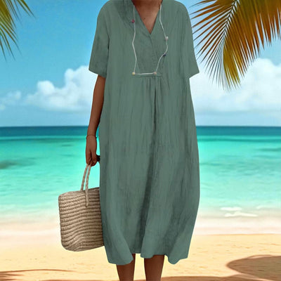 Soraia - Vestido geométrico elegante