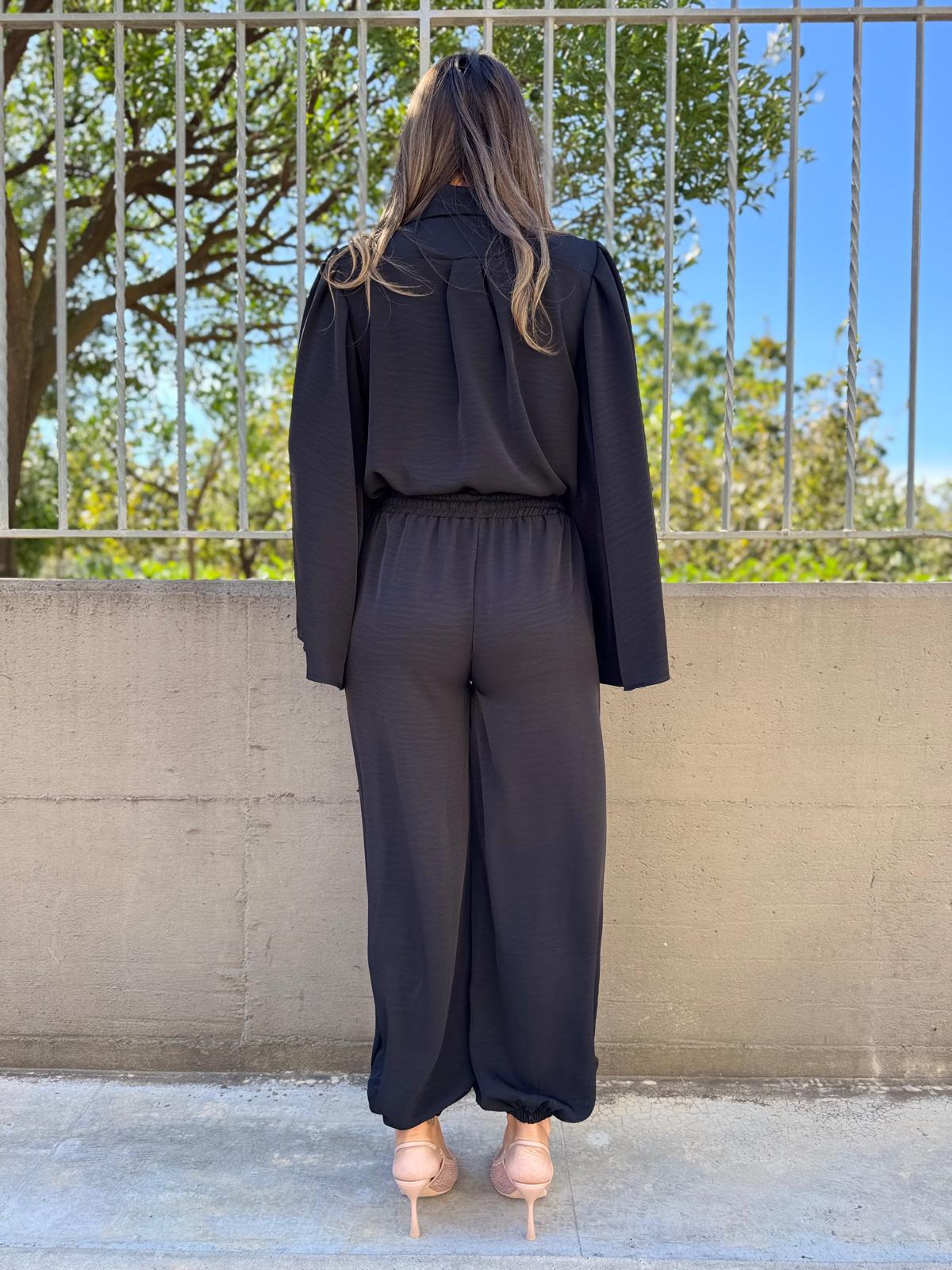 Conjunto de 2 piezas | pantalón estilo balloon y blusa de tirantes.