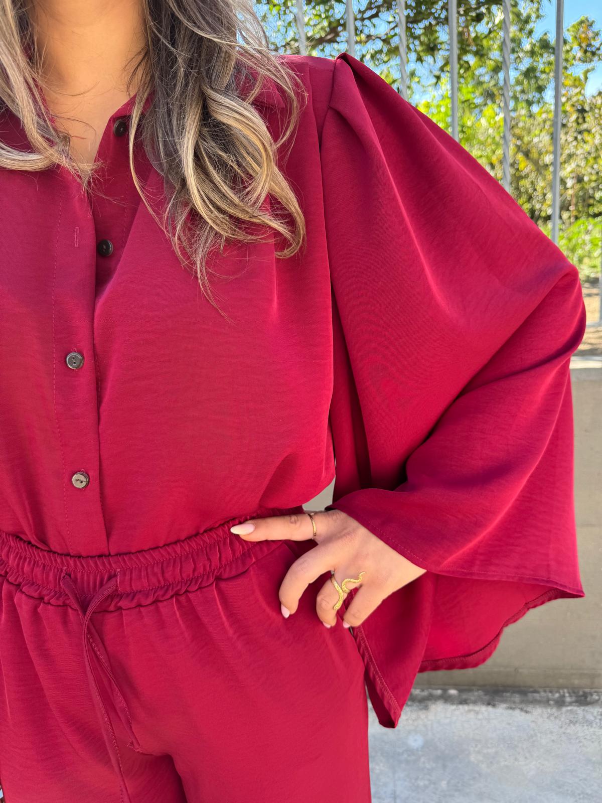 Conjunto de 2 piezas | pantalón estilo balloon y blusa de tirantes.