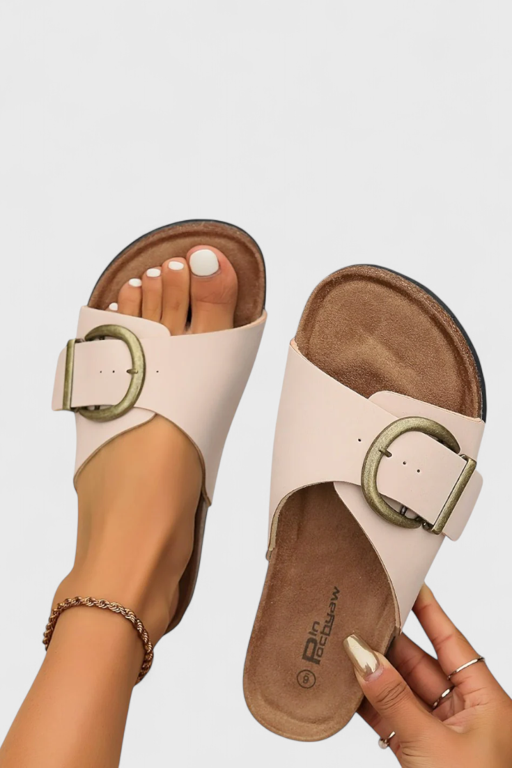 Delphine - Sandalias Elegantes de Confort