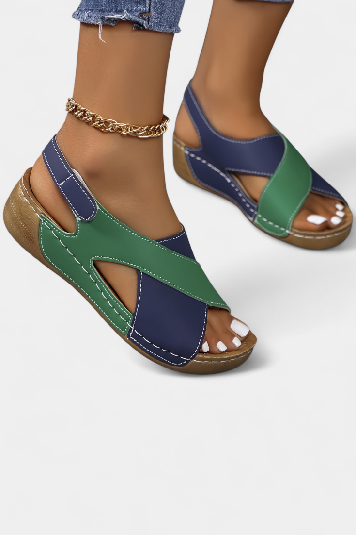 Alena - Sandalia Ortopédica con Suela Gruesa