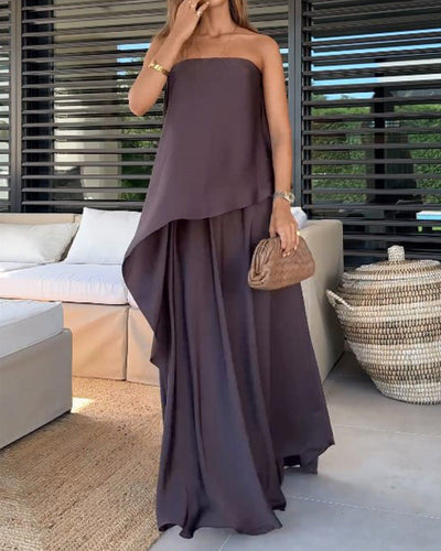 Alishka - Conjunto de Falda de Varias Capas