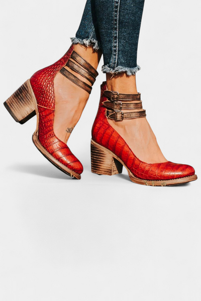 Penka - Tacones Bloque Modernos