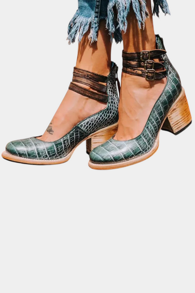 Penka - Tacones Bloque Modernos