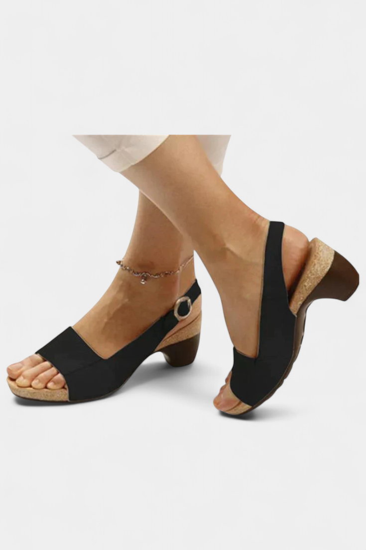 Judy - Sandalias Ortopédicas con Tacón Abierto