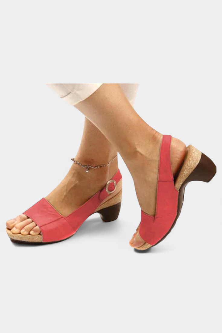 Judy - Sandalias Ortopédicas con Tacón Abierto