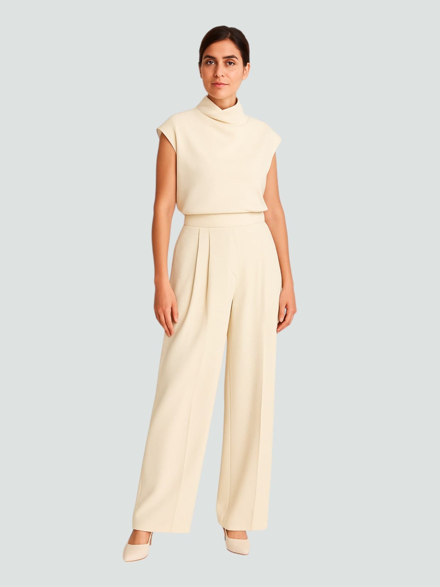 ALMA | PANTALÓN FLUIDO DE TIRO ALTO