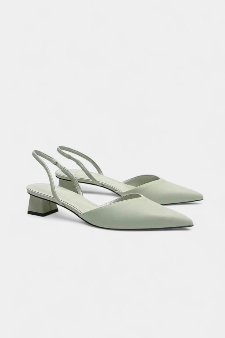 Babette - Tacones Slingback Puntiagudos