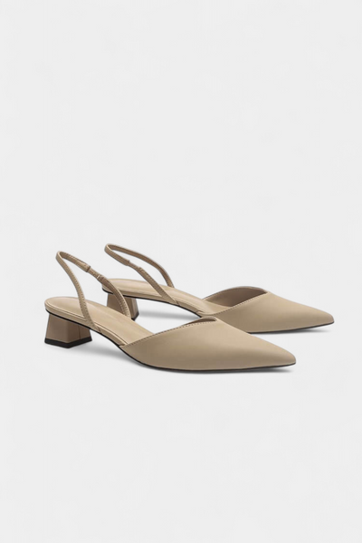 Babette - Tacones Slingback Puntiagudos