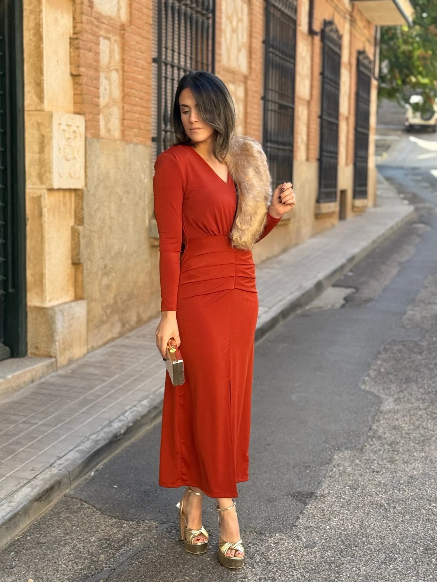 Vestido midi  |  Simona